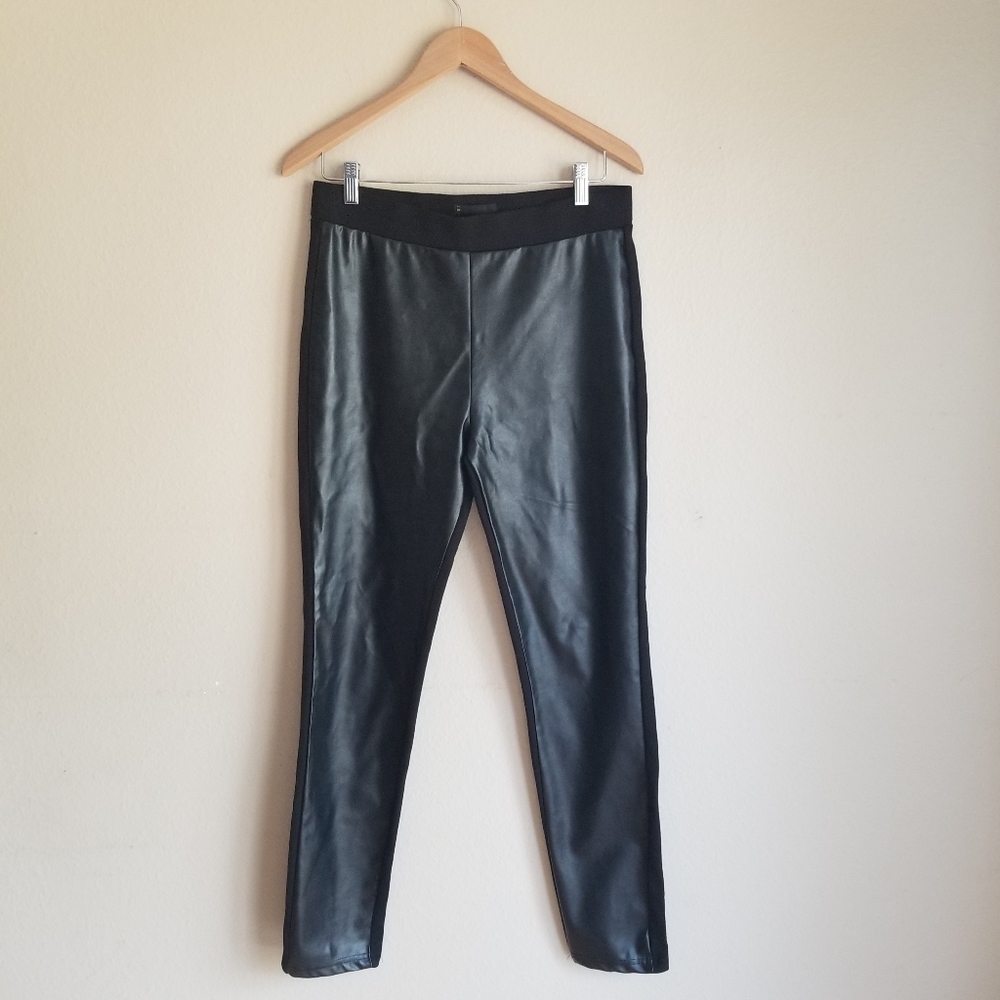 I Jeans by Buffalo Faux Leather Bottoms